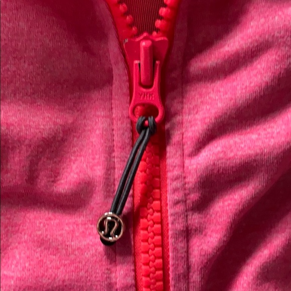 🛑SOLD🛑 Lululemon Hot Pink Zip up Jacket Top 8 - Picture 4 of 8